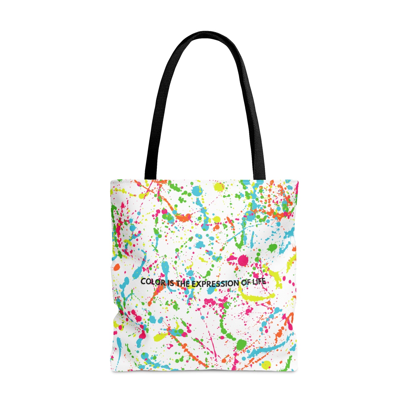 Color is the Expression of Life Tote Bag