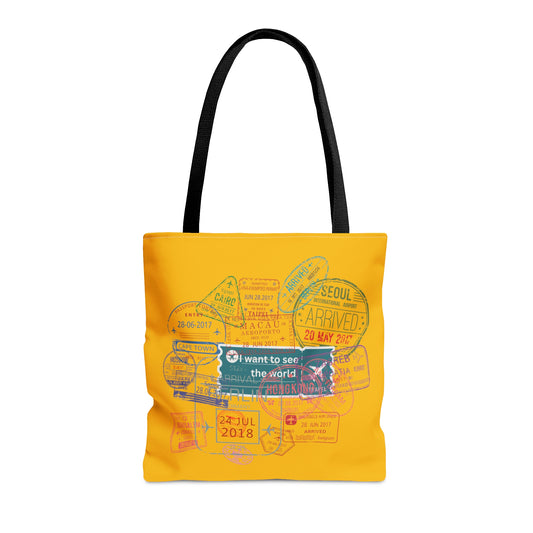 See The World Tote Bag