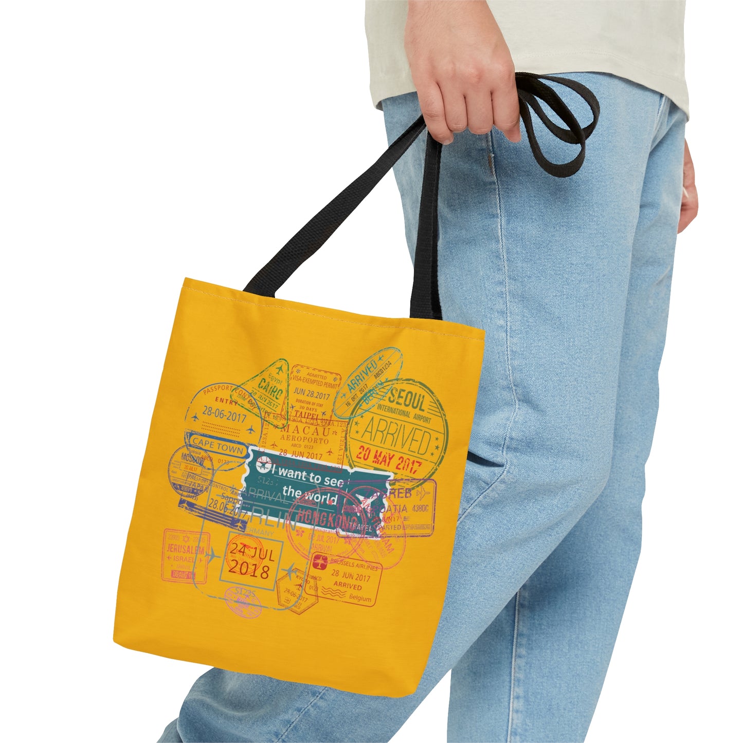 See The World Tote Bag