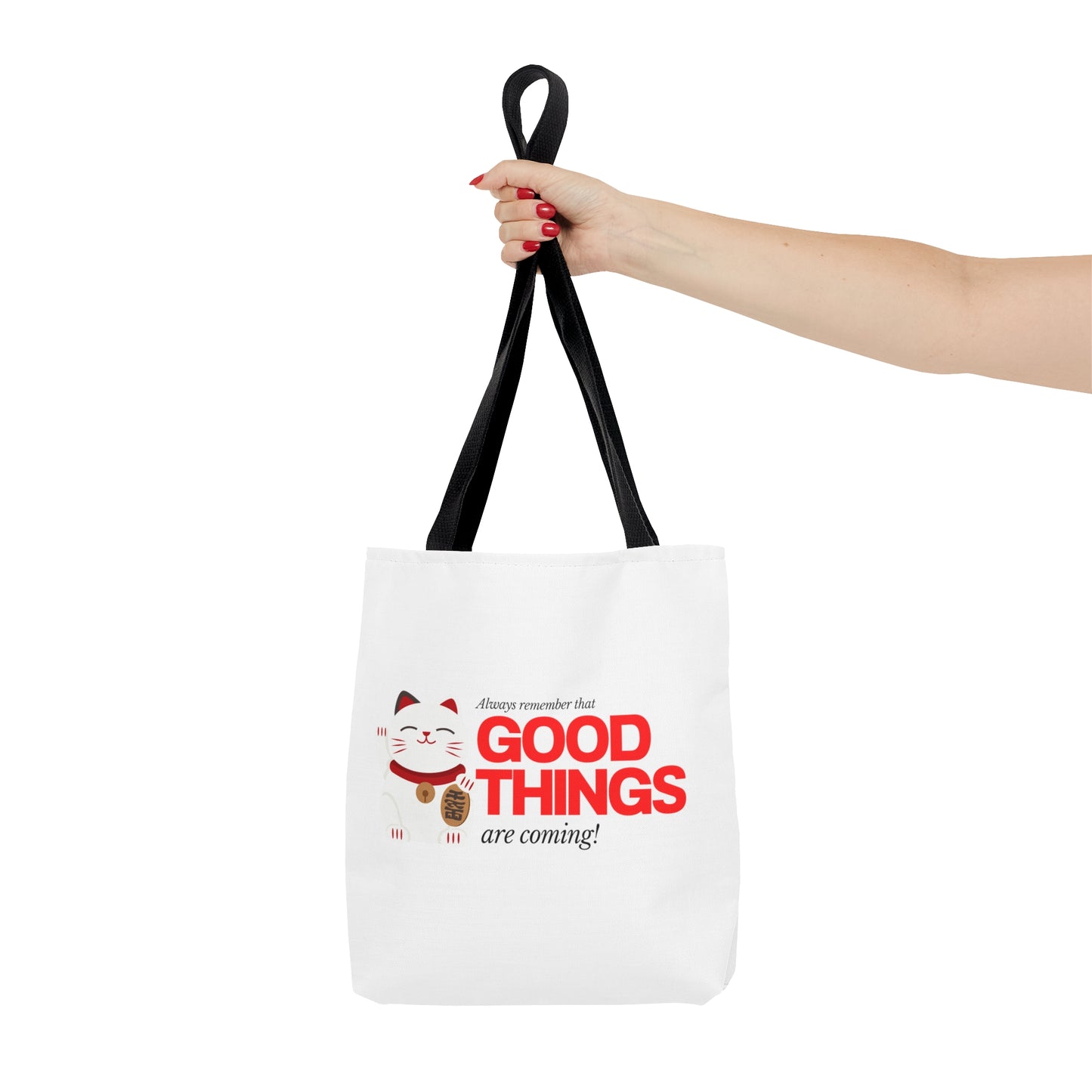 Lucky Cat Tote Bag