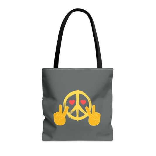 Love & Peace Be With You Tote Bag