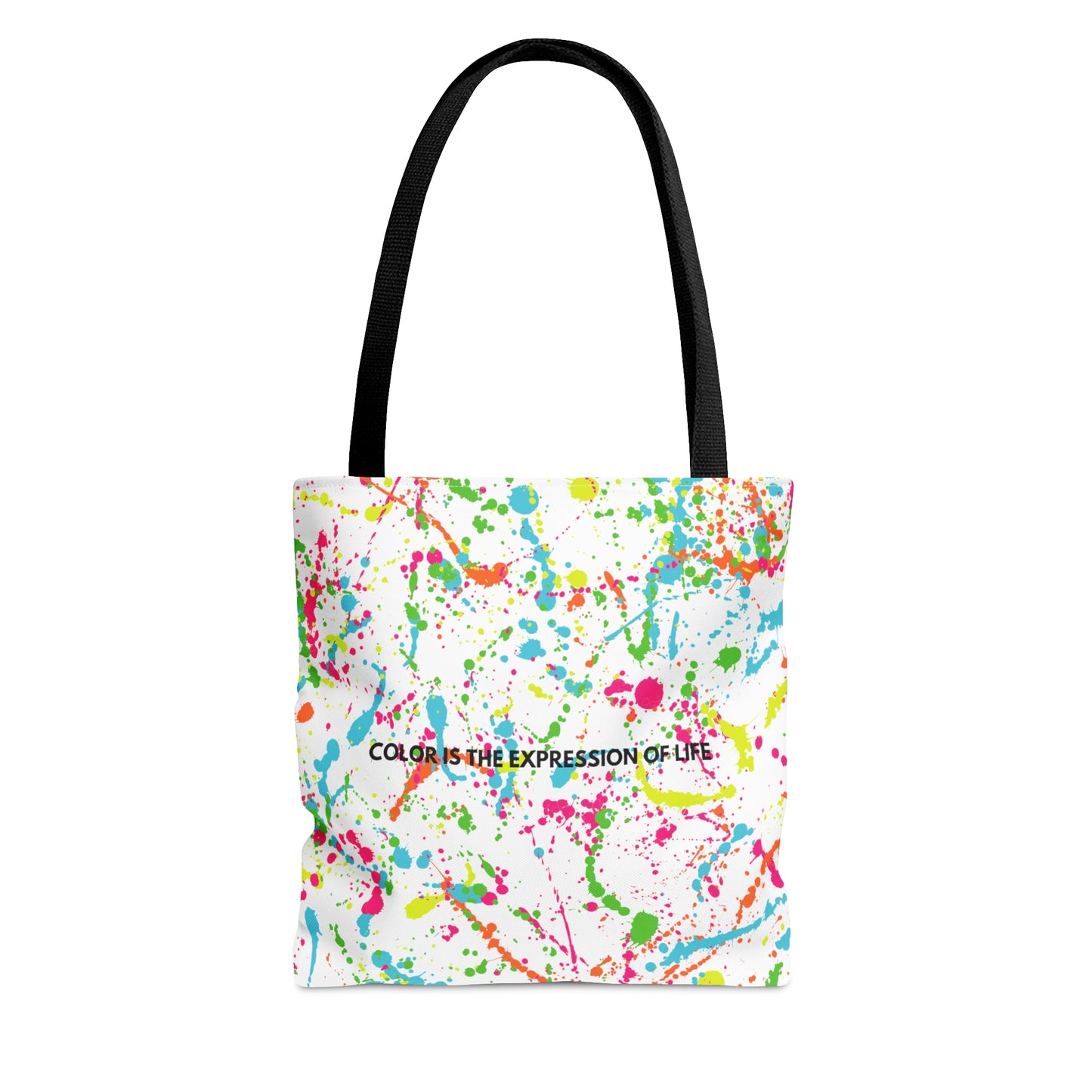 Color is the Expression of Life Tote Bag