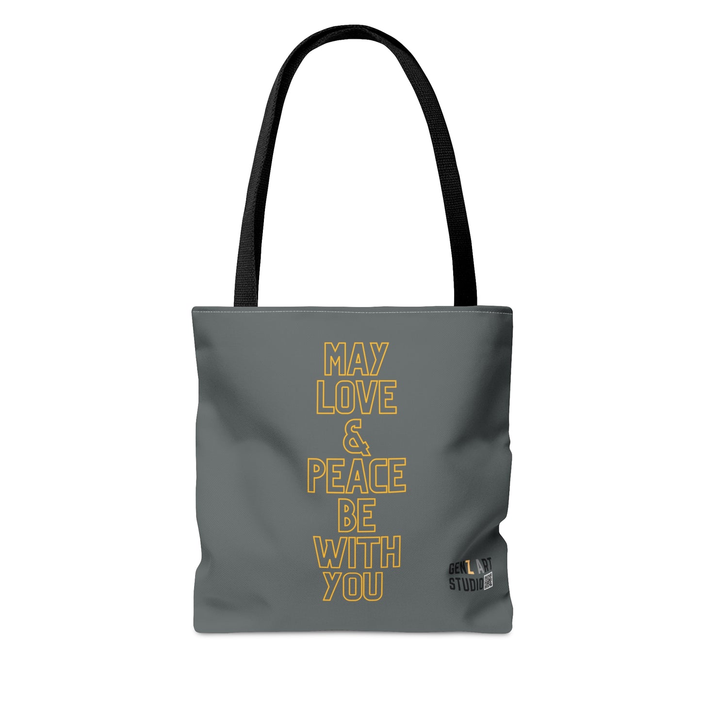 Love & Peace Be With You Tote Bag