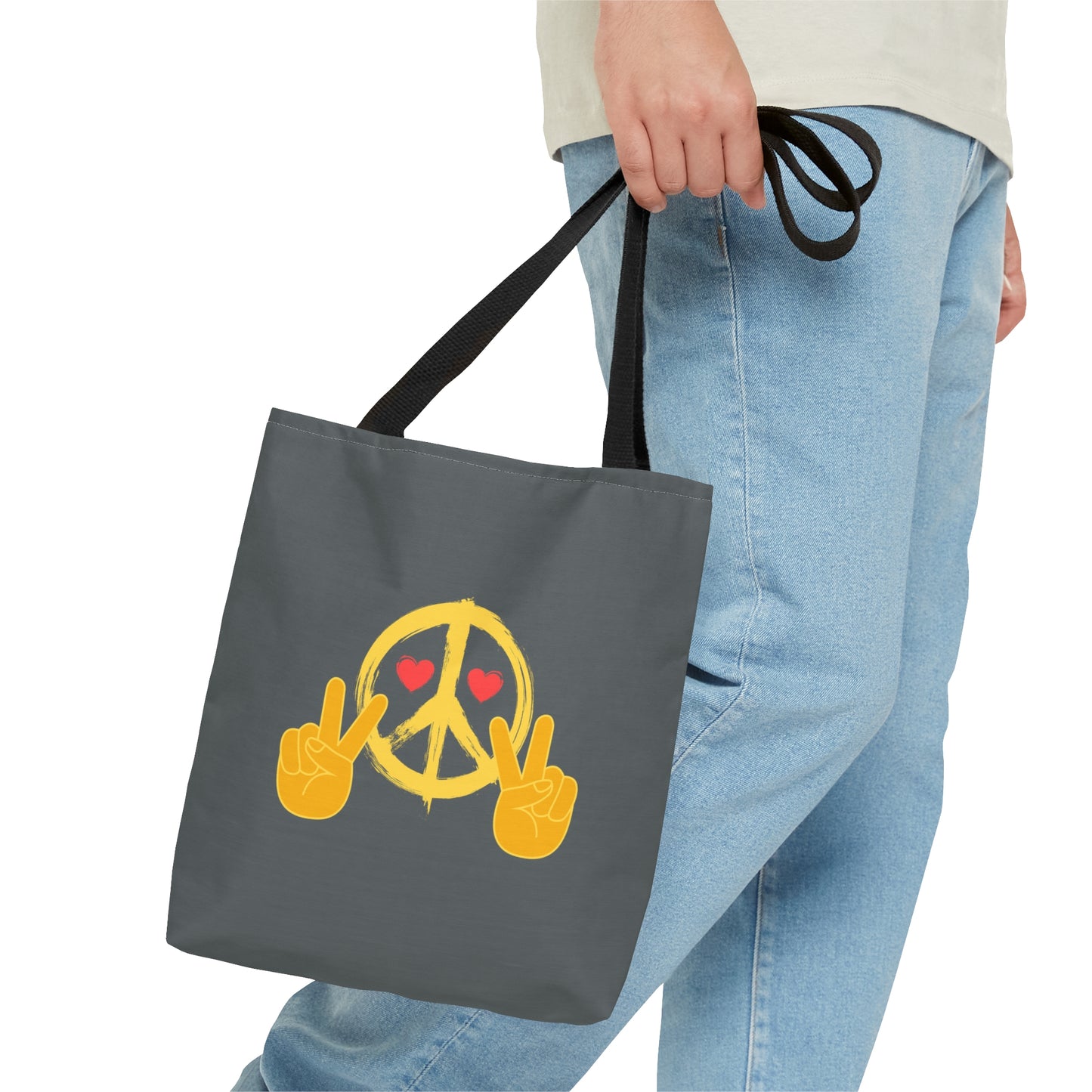 Love & Peace Be With You Tote Bag